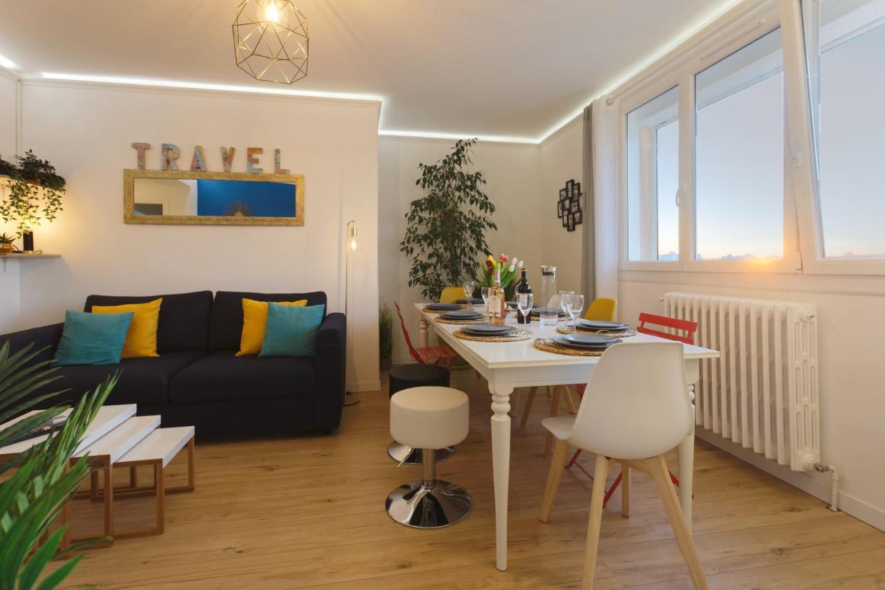 Smile Home-Nid Panoramique Vue Wow ! Spadeco - Loungezen - Terrasse Ensoleillee - Arrivee Autonome - Netflix - Emplacement Ideal - Lumineux - Renove A Neuf - Wifi Fibre - Montpellier Eksteriør billede