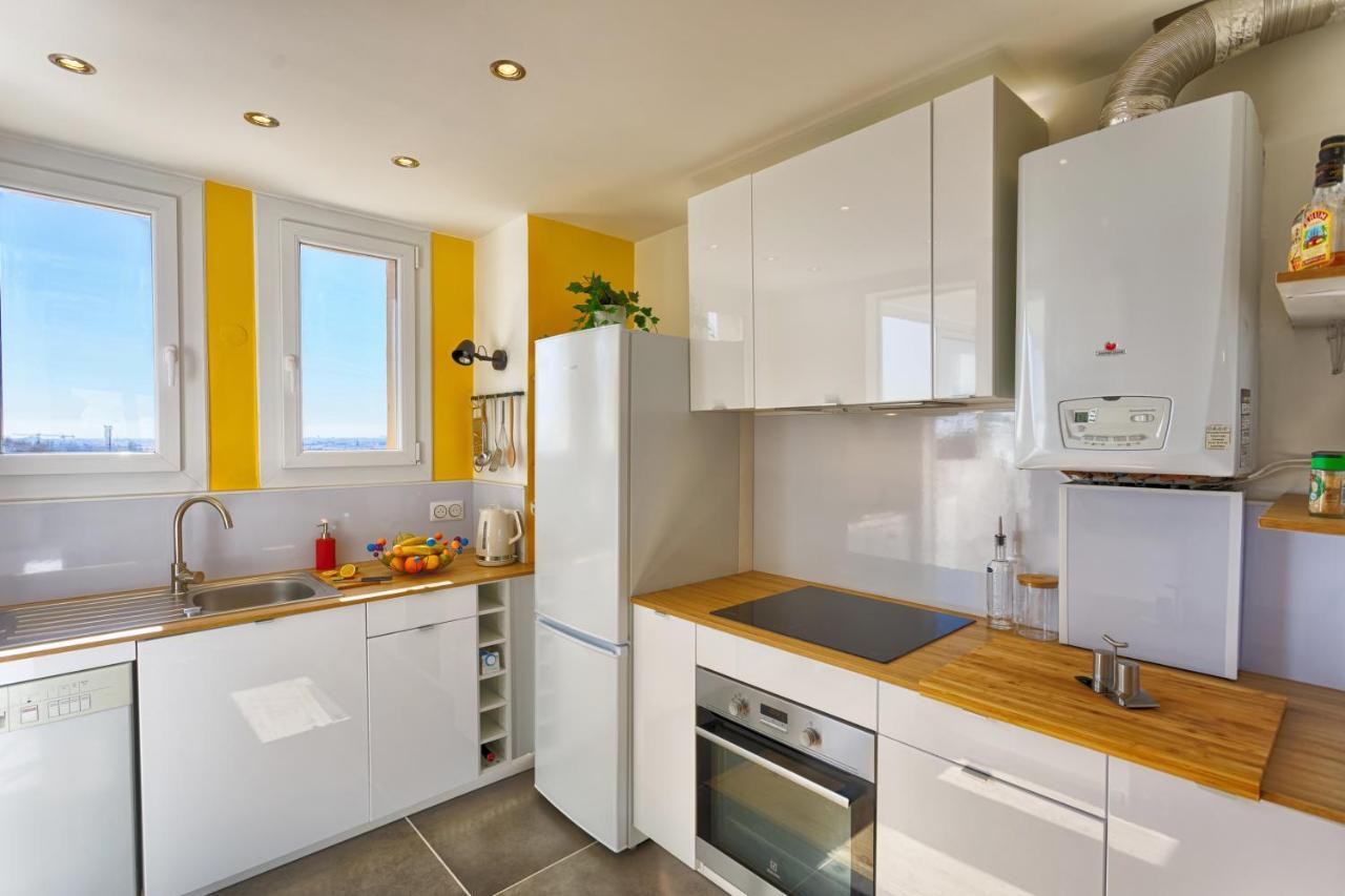 Smile Home-Nid Panoramique Vue Wow ! Spadeco - Loungezen - Terrasse Ensoleillee - Arrivee Autonome - Netflix - Emplacement Ideal - Lumineux - Renove A Neuf - Wifi Fibre - Montpellier Eksteriør billede