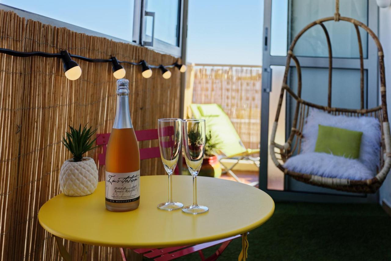 Smile Home-Nid Panoramique Vue Wow ! Spadeco - Loungezen - Terrasse Ensoleillee - Arrivee Autonome - Netflix - Emplacement Ideal - Lumineux - Renove A Neuf - Wifi Fibre - Montpellier Eksteriør billede